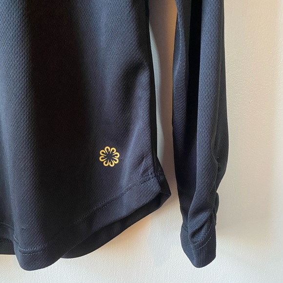 Pro Player Black Top One Shoulder Cut Out Size Large Athletic Long Sleeve - Picture 5 of 14